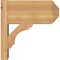 Ekena Millwork Olympic Craftsman Smooth Outlooker, Western Red Cedar, 7 1/2"W x 14"D x 14"H OUT08X14X14OLY04SWR - alternate 4